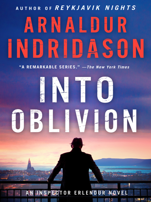 Title details for Into Oblivion by Arnaldur Indridason - Wait list